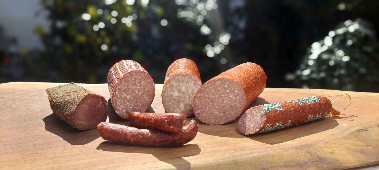 Hausgemachte Wurst vom Kerblgut